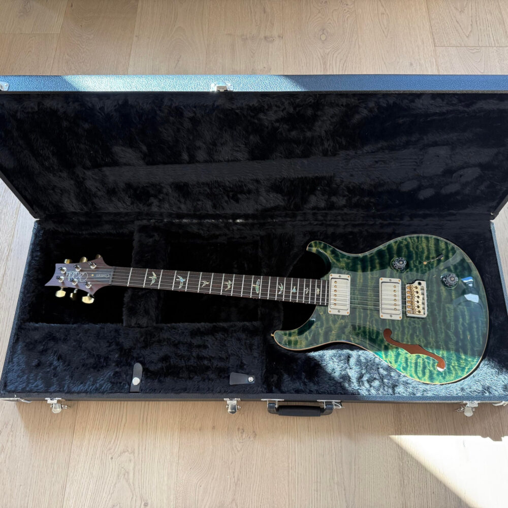Used PRS Custom 22 Semi-Hollow Wood Library Quilted 10-Top