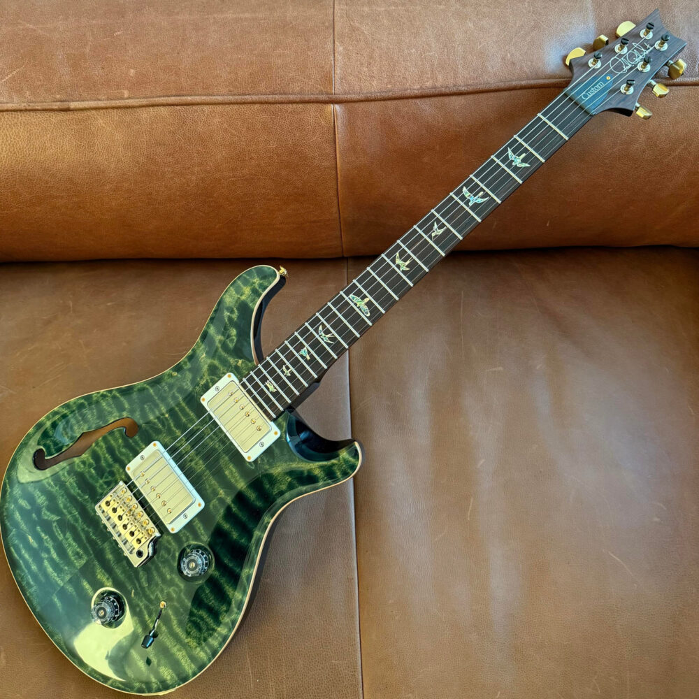 Used PRS Custom 22 Semi-Hollow Wood Library Quilted 10-Top