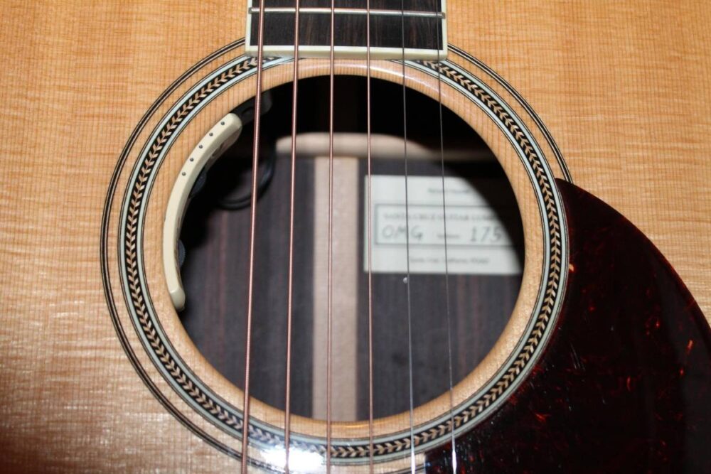 Santa Cruz OM Grand Rosewood/Spruce with LR Baggs Anthem