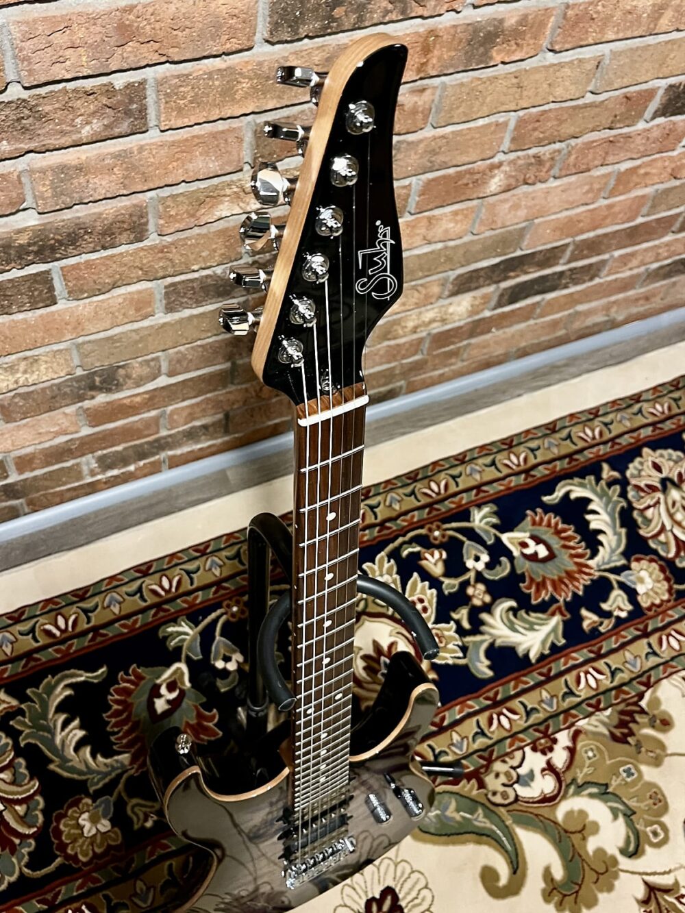 Suhr Modern Plus HSH with Pau Ferro Fretboard 2018 - Present - Faded Trans Whale Blue Burst