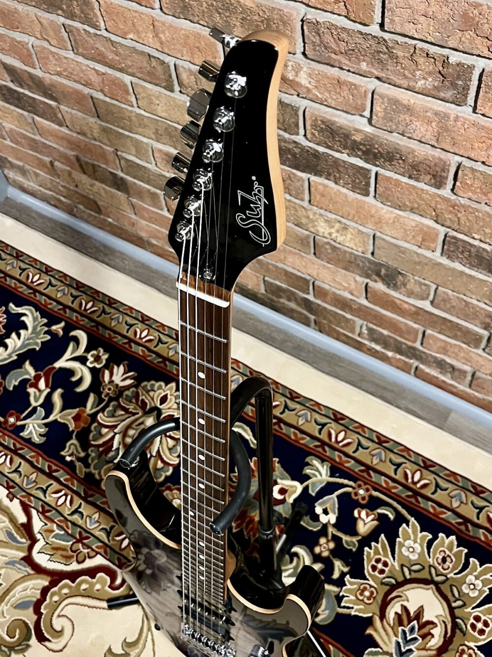 Suhr Modern Plus HSH with Pau Ferro Fretboard 2018 - Present - Faded Trans Whale Blue Burst