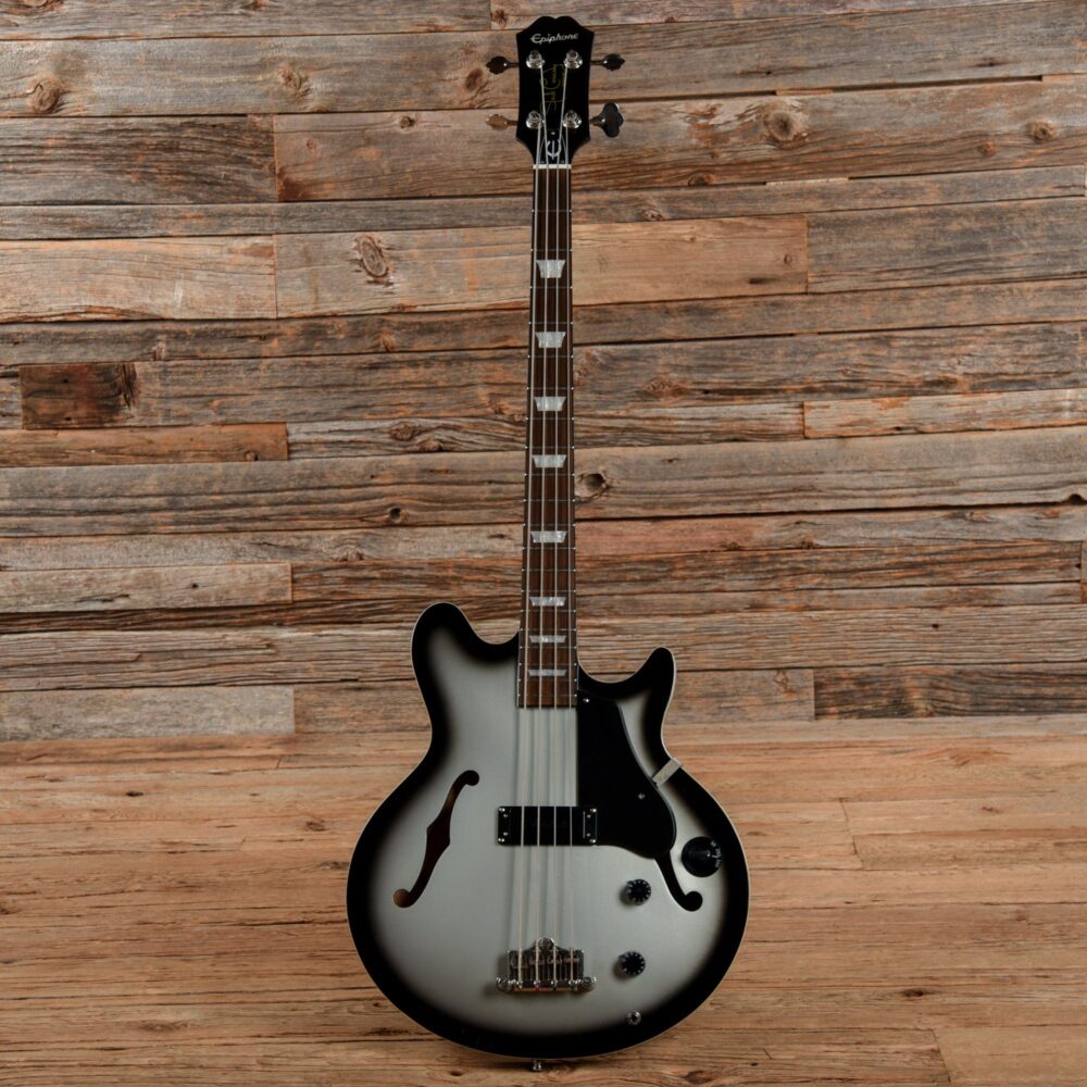 Epiphone Jack Casady Signature Bass Silverburst 2012
