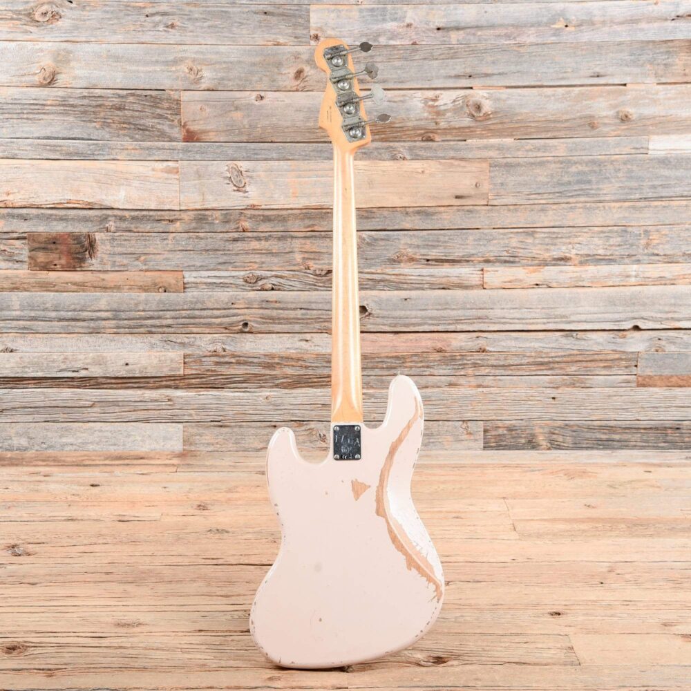 Fender Flea Artist Series Road Worn Signature Jazz Bass Shell Pink 2018 - My Store