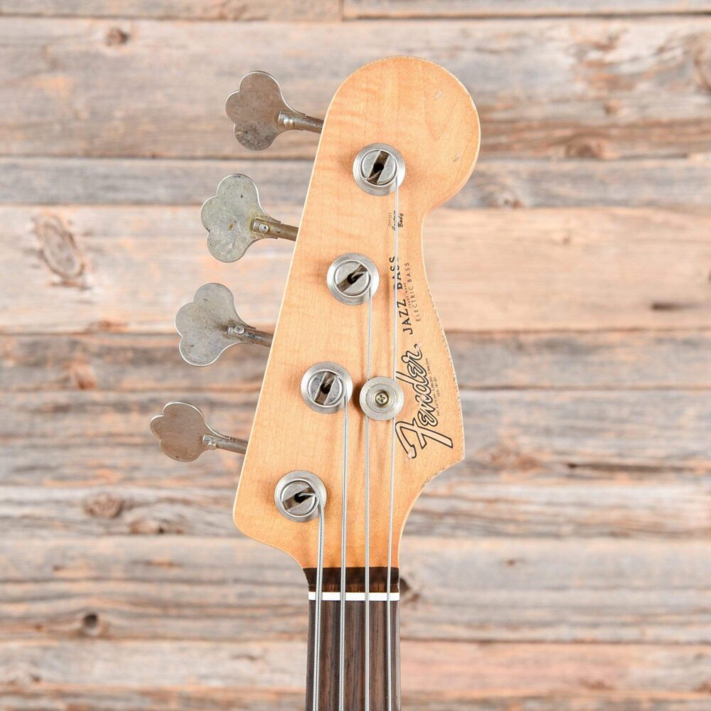 Fender Flea Artist Series Road Worn Signature Jazz Bass Shell Pink 2018 - My Store