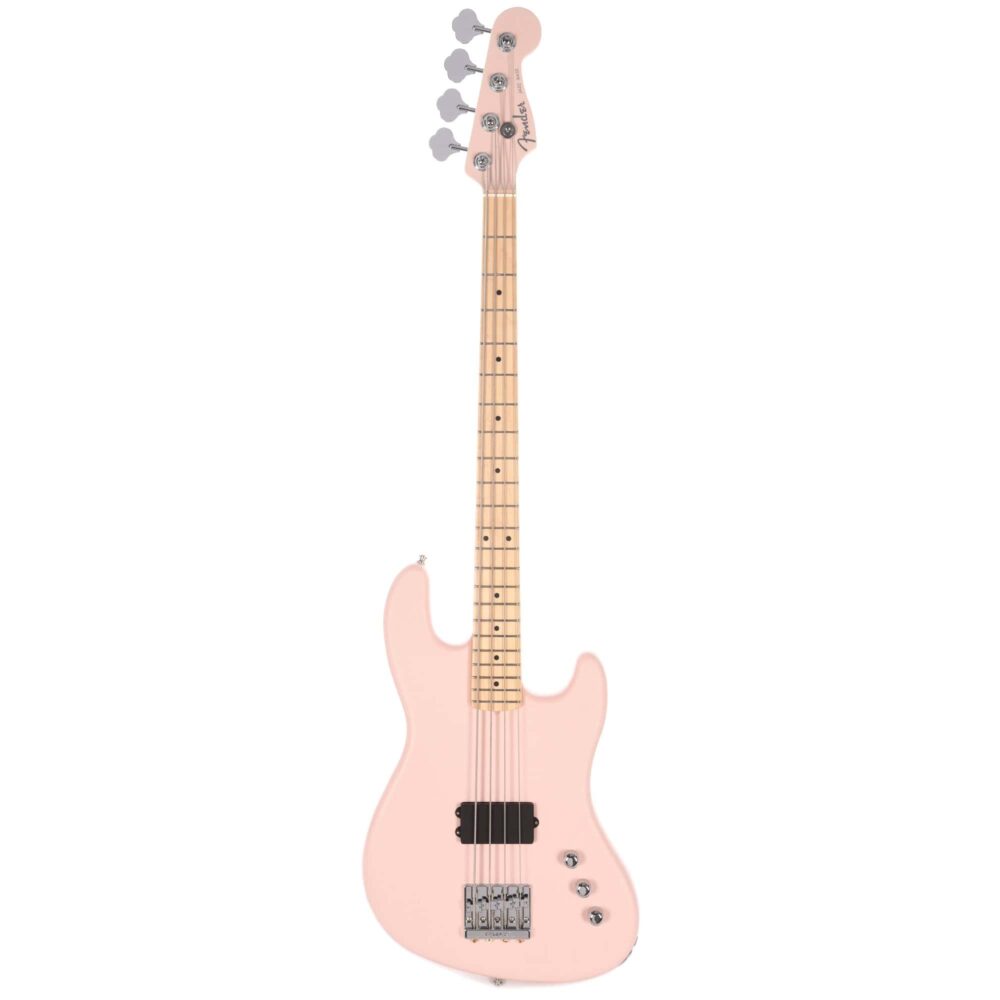 Fender Flea Jazz Bass Active Shell Pink w/Aguilar OBP-1 Preamp