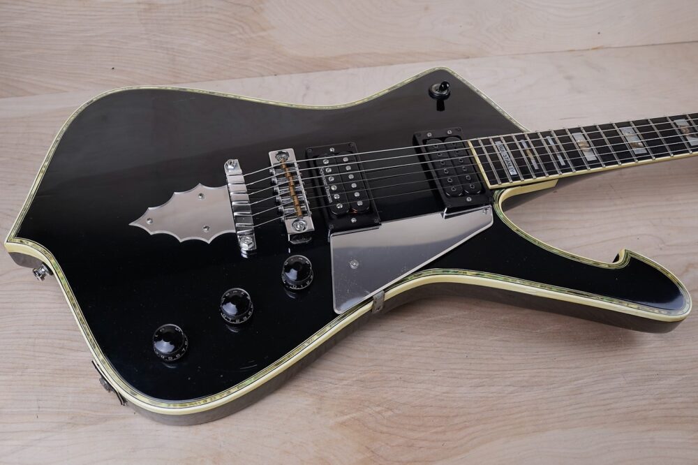 Ibanez PS-10 Paul Stanley Signature Iceman MIJ 1981 Black w/ OHSC
