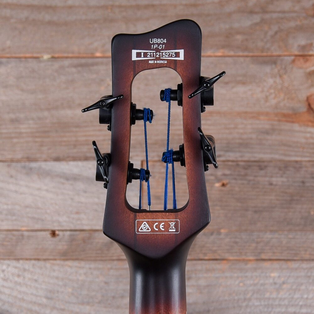 Ibanez UB804 Upright Bass Mahogany Oil Burst w/Tama Roadpro Stand - My Store