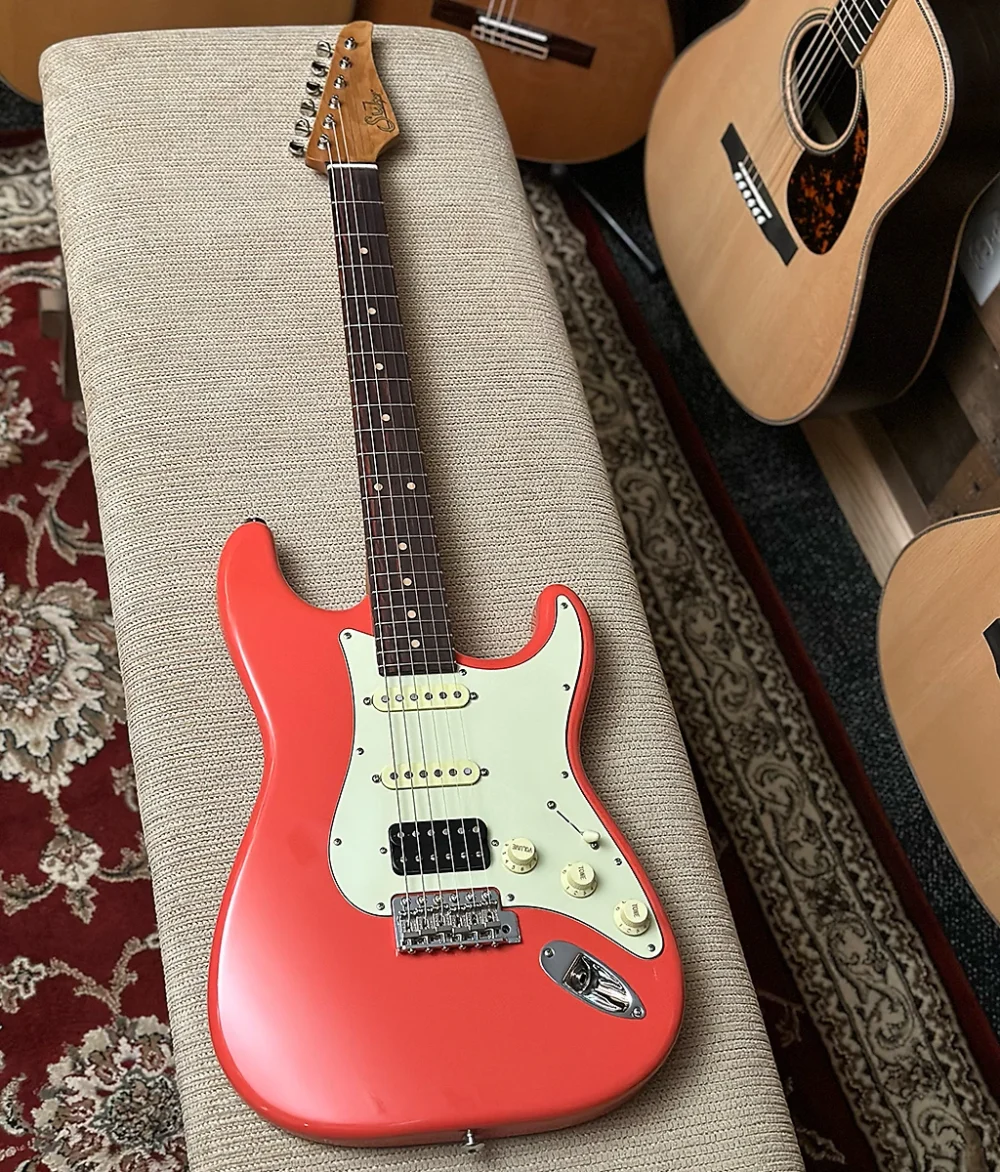 Suhr Classic S Vintage LE Fiesta Red Electric Guitar - with Suhr Deluxe Gig Bag