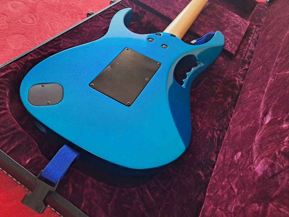 Ibanez JEM7V-SBL Steve Vai Signature with Rosewood Fretboard 2002 - 2004 - Sparkle Blue