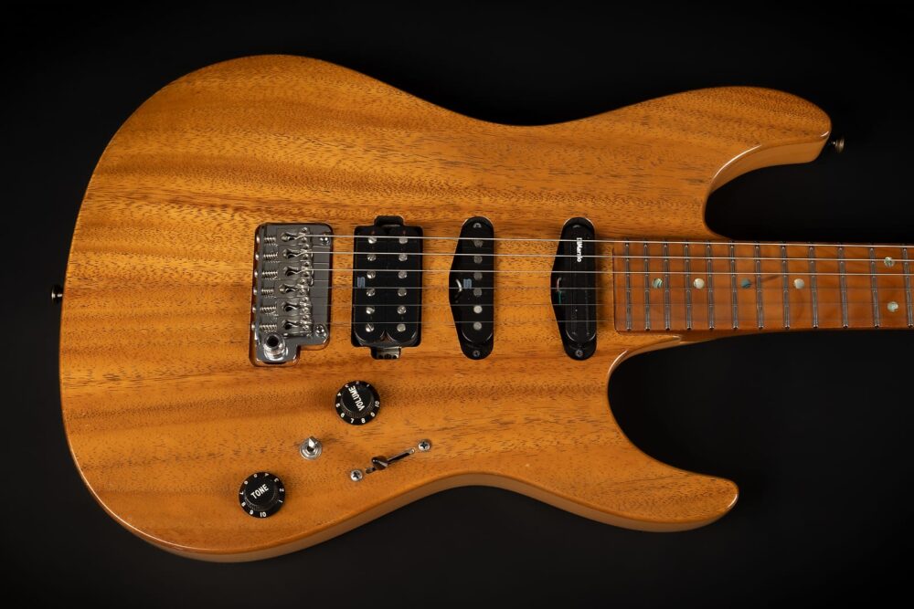 2018 Ibanez TQM1-NT Tom Quayle Signature with Roasted Maple Neck - Natural | Japan Prestige Series HSH Seymour Duncan DiMarzio Pickups | OHSC