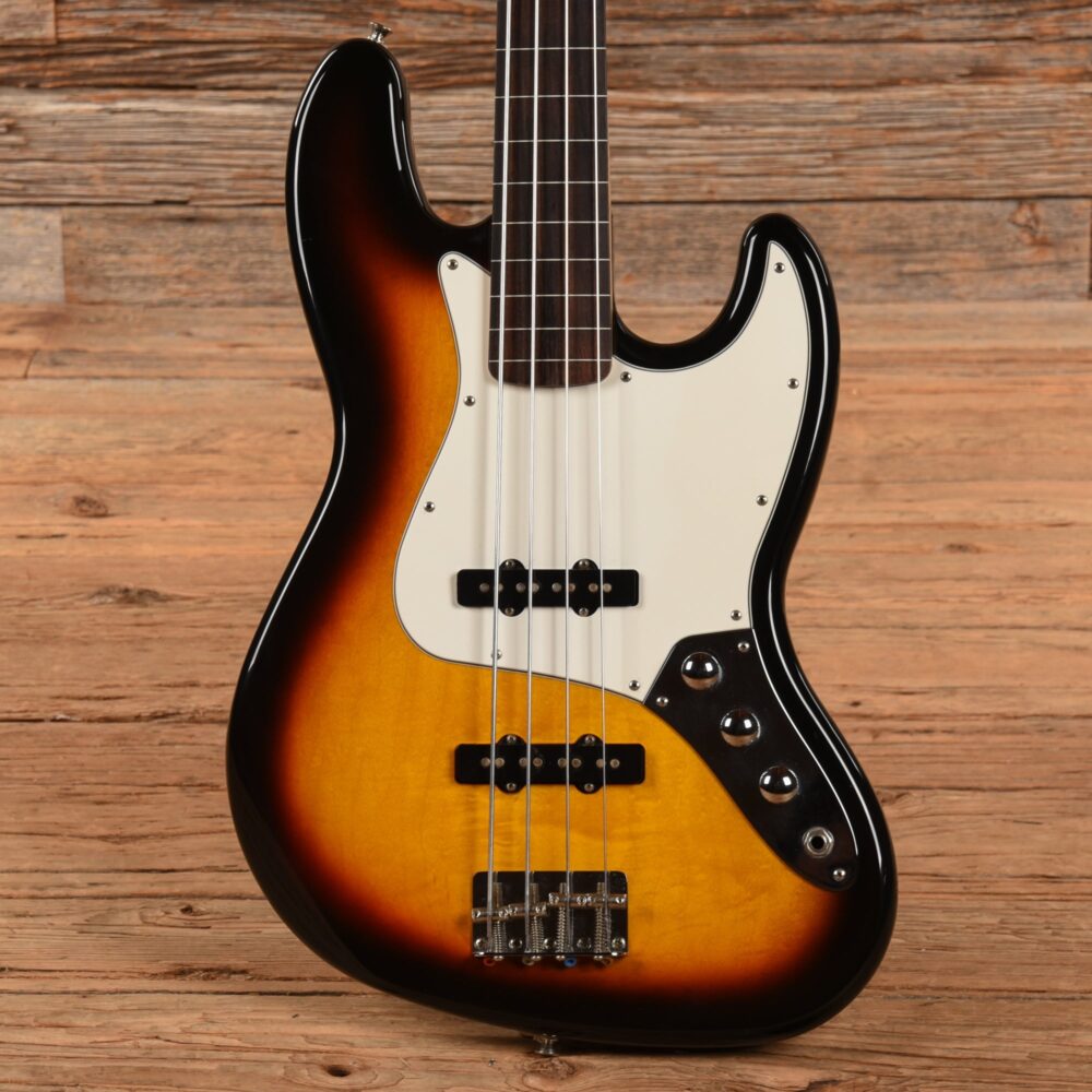 Fender Standard Jazz Bass Fretless Sunburst 2006 - My Store