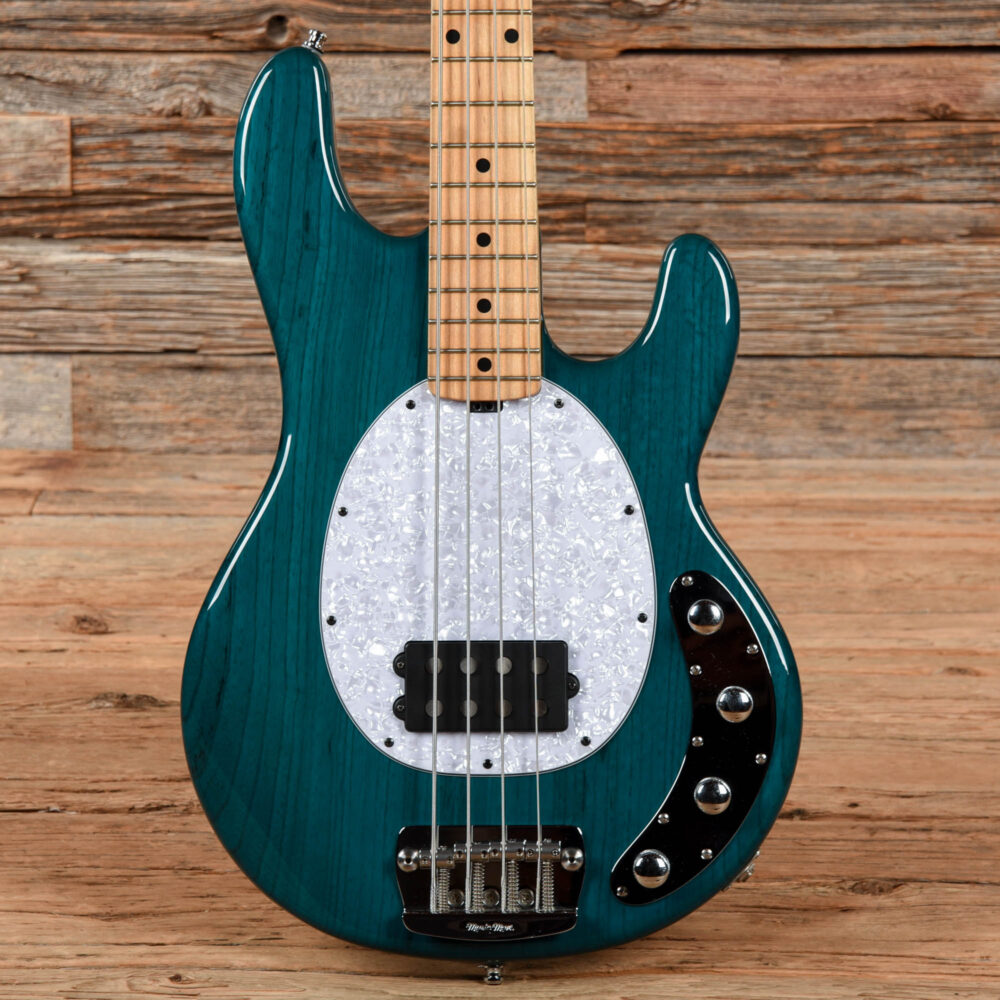 Music Man StingRay 4 H 3-Band EQ Translucent Teal 2000 - My Store