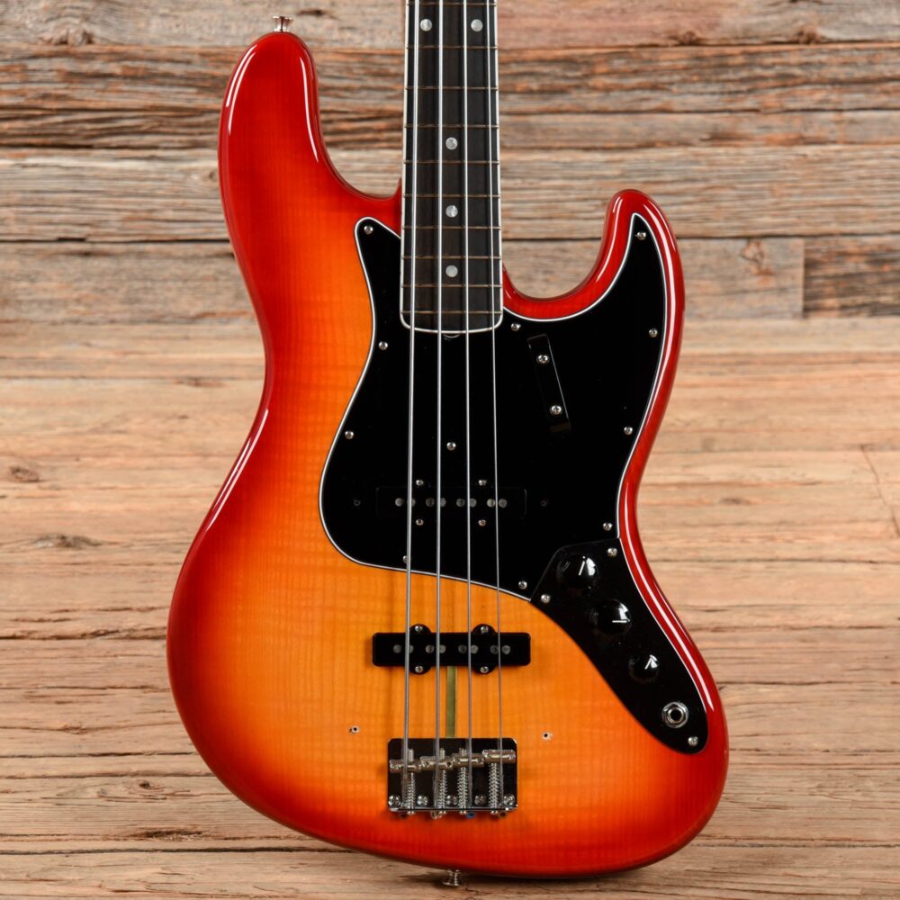 Fender Rarities Series Flame Ash Top American Original '60s Jazz Bass Plasma Red Burst 2019 - My Store