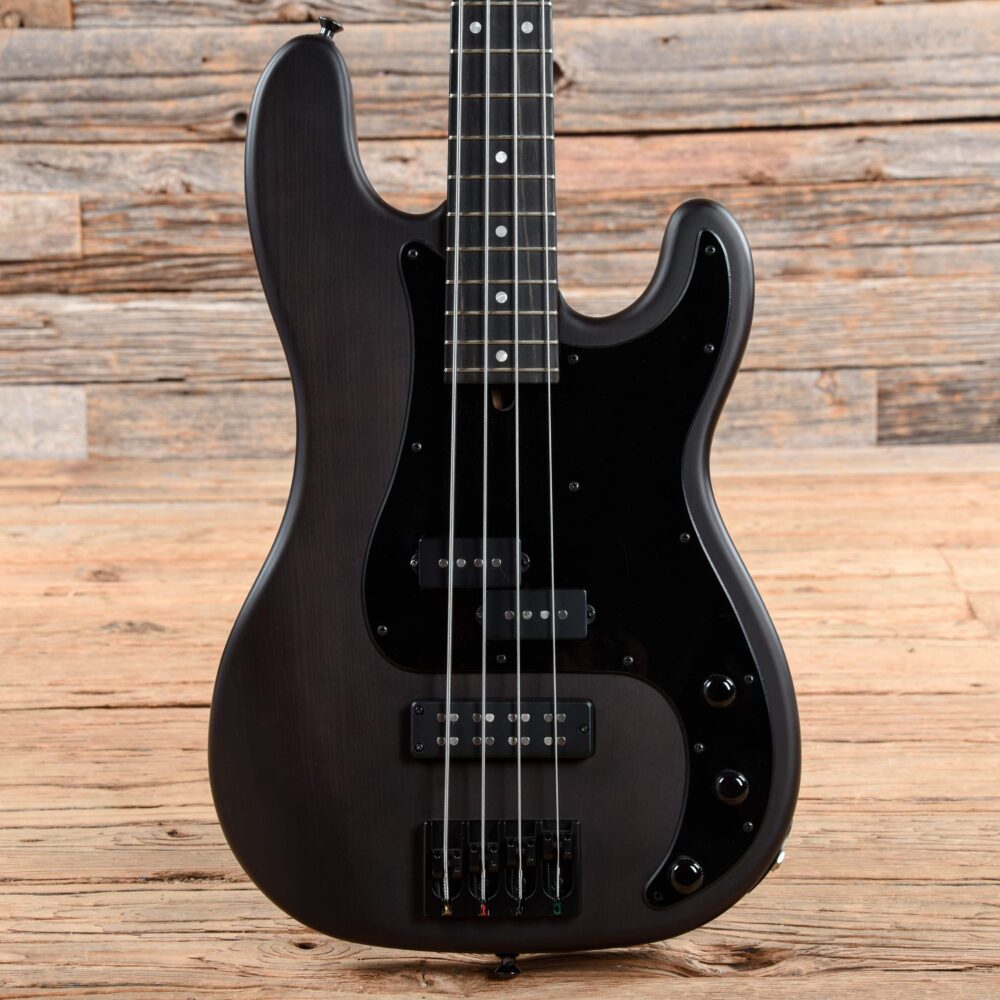 Mike Lull PJ4 Special 4-String Ash Satin Trans Black - My Store