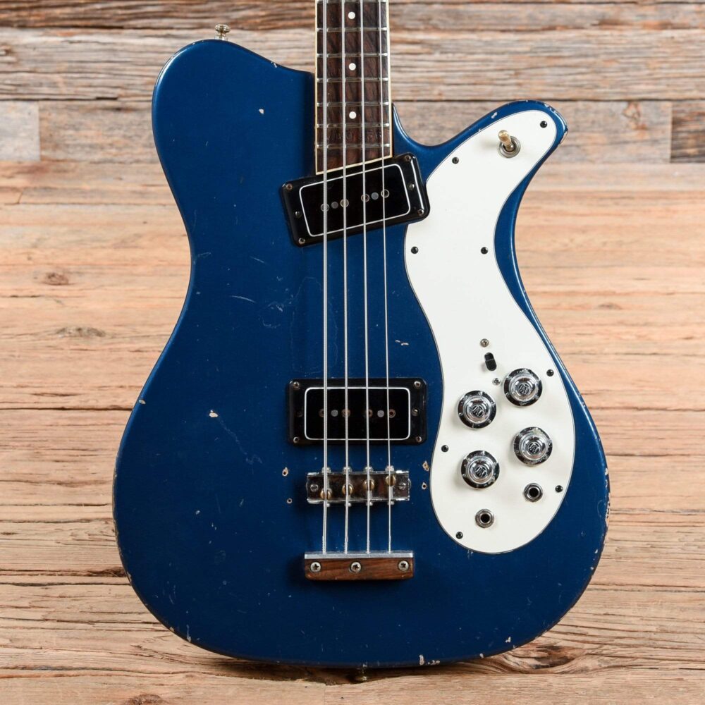 Mosrite Electric Bass Metallic Blue 1970s - My Store