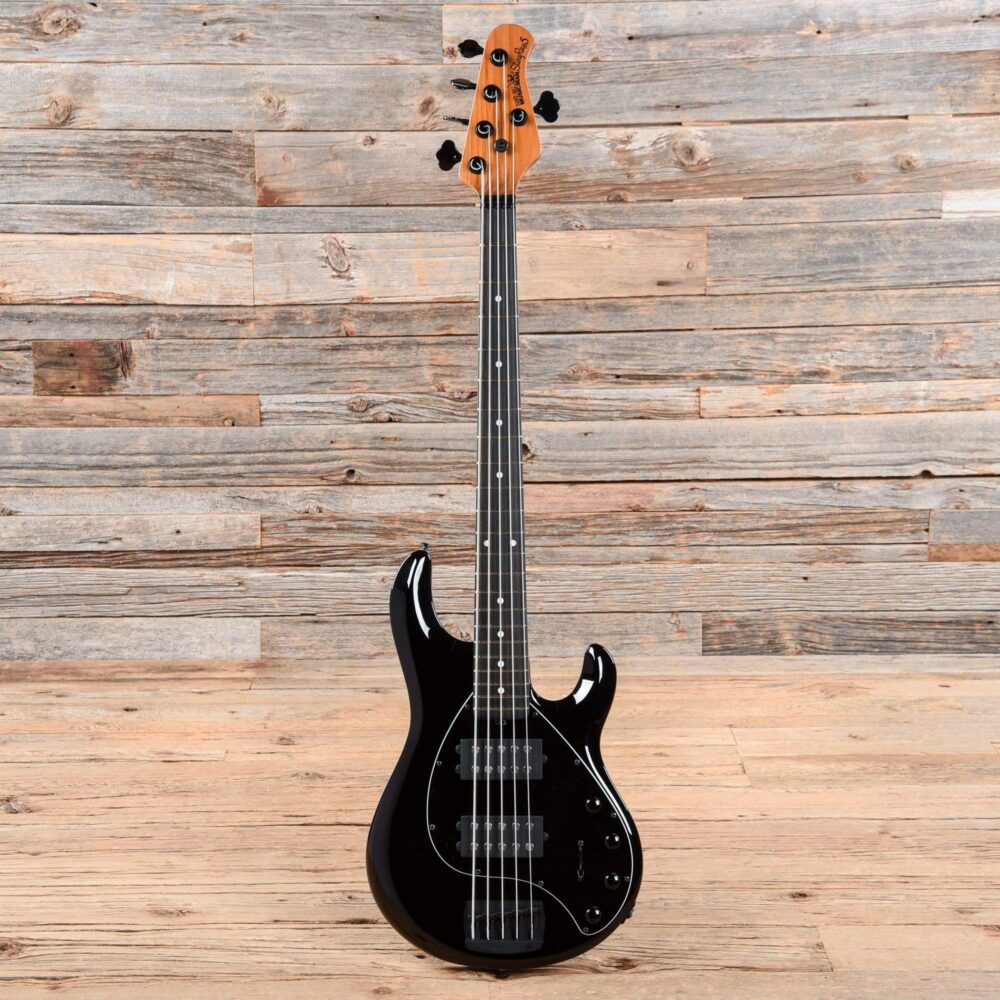Music Man StingRay 5 Special H Jet Black Ebony Fingerboard w/Black Pickguard - My Store