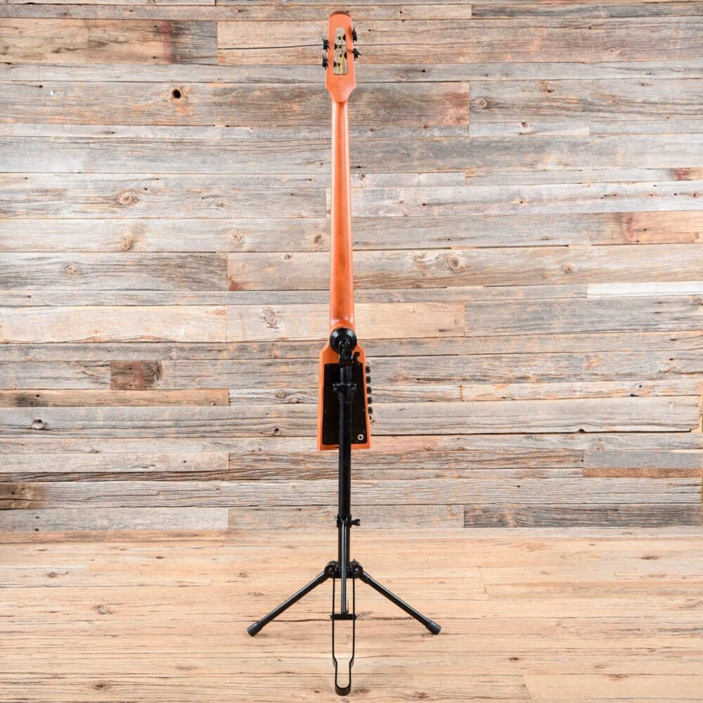NS Design CR4 4-String Fretted Omni Bass w/Tripod & Boomerang Strap Amber Stain - My Store