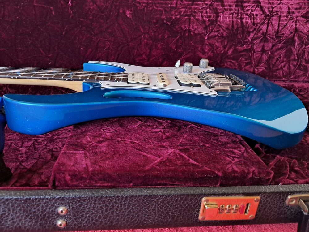 Ibanez JEM7V-SBL Steve Vai Signature with Rosewood Fretboard 2002 - 2004 - Sparkle Blue