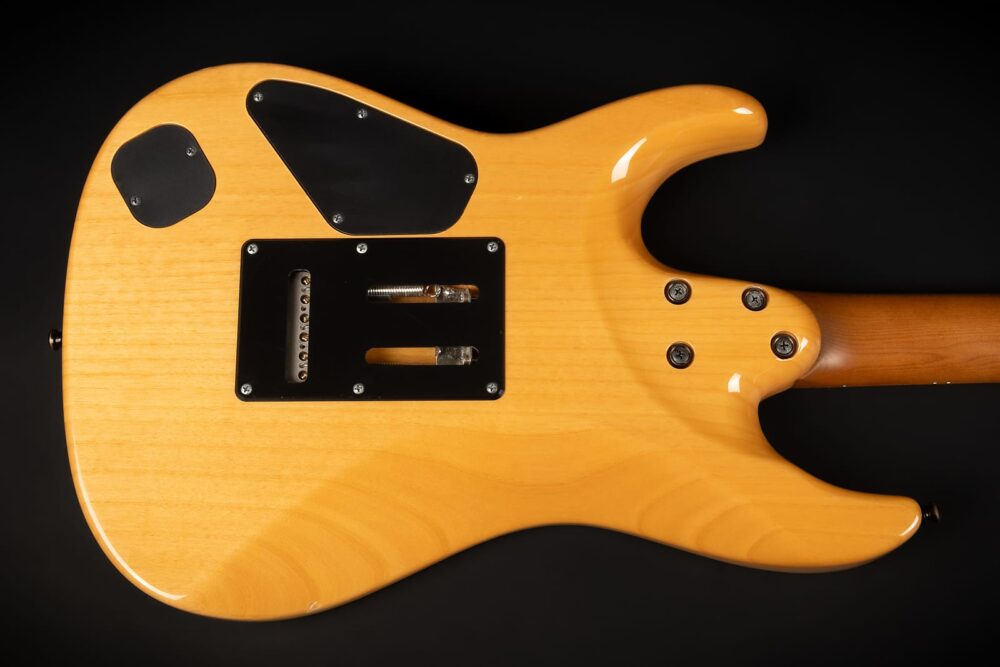 2018 Ibanez TQM1-NT Tom Quayle Signature with Roasted Maple Neck - Natural | Japan Prestige Series HSH Seymour Duncan DiMarzio Pickups | OHSC