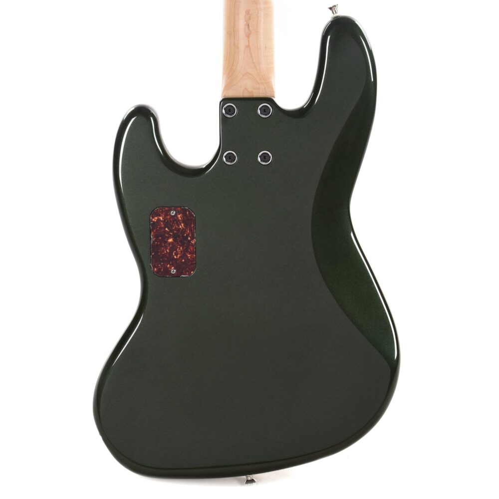 Roscoe J Classic 4 Alder Cadillac Green w/Tortoise Pickguard & Dual Aguilar 4J-HC Pickups - My Store