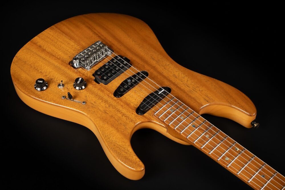2018 Ibanez TQM1-NT Tom Quayle Signature with Roasted Maple Neck - Natural | Japan Prestige Series HSH Seymour Duncan DiMarzio Pickups | OHSC