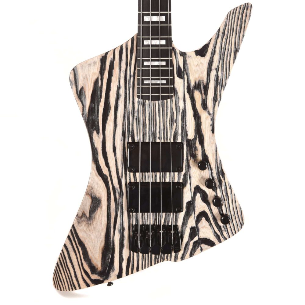 Sandberg Forty Eight 4-String Zebra w/White Pearl Block Inlays - My Store
