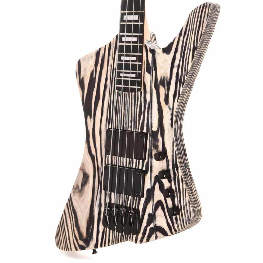 Sandberg Forty Eight 4-String Zebra w/White Pearl Block Inlays - My Store