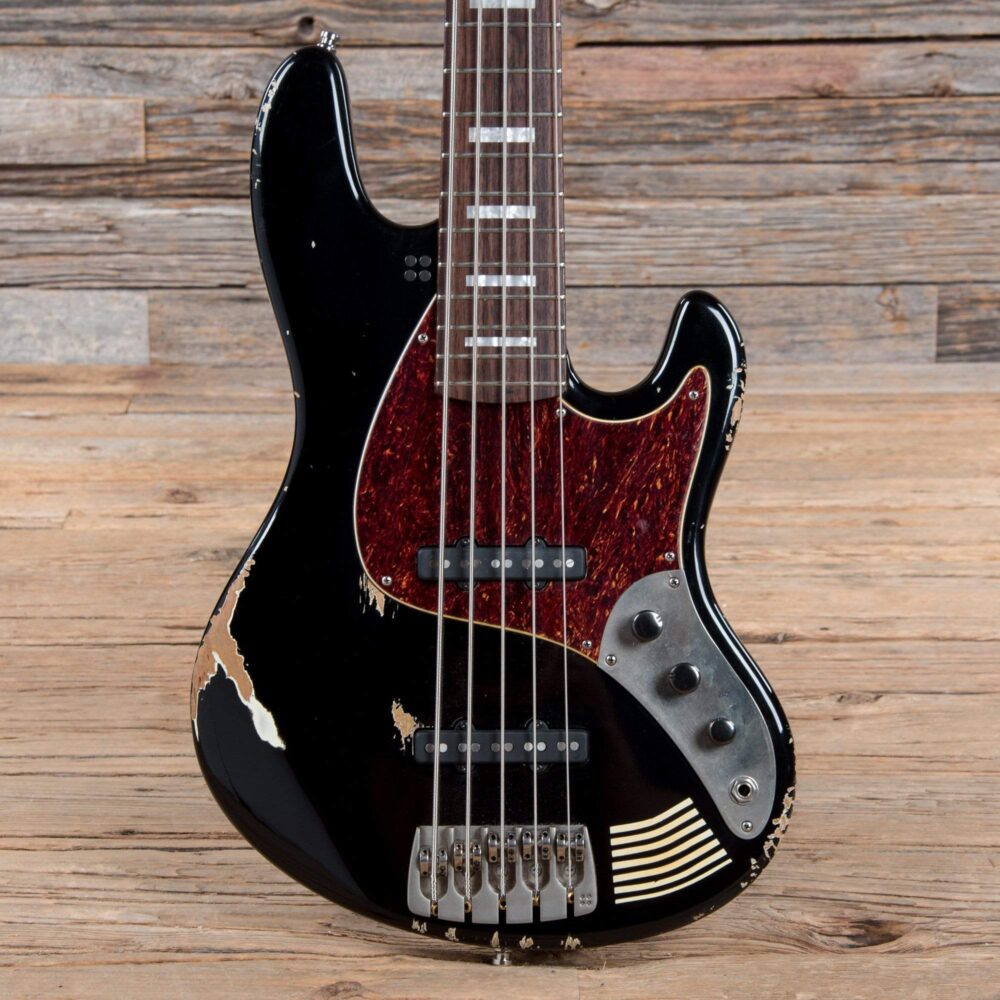 Sandberg MarloweDK Signature 5-String Black Hardcore Aged - My Store