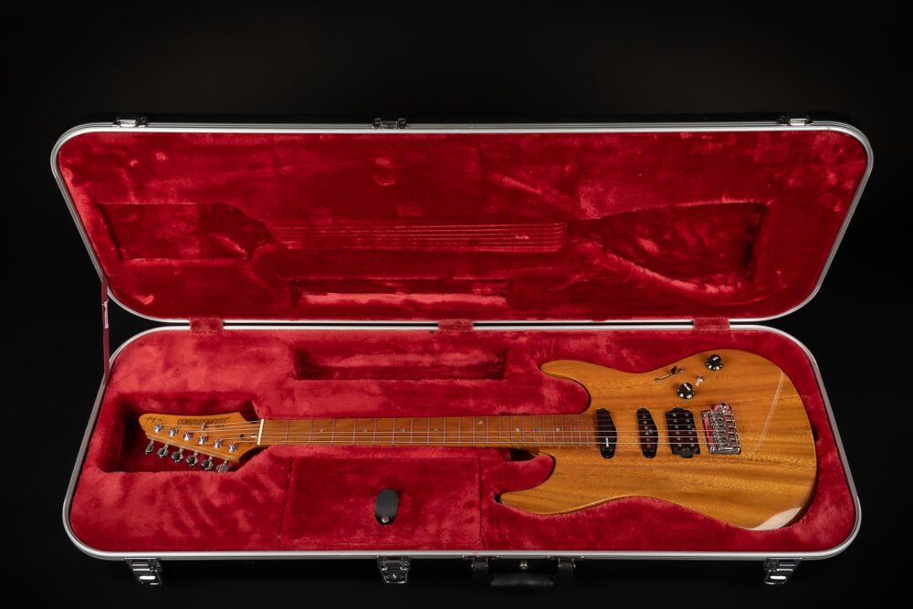 2018 Ibanez TQM1-NT Tom Quayle Signature with Roasted Maple Neck - Natural | Japan Prestige Series HSH Seymour Duncan DiMarzio Pickups | OHSC