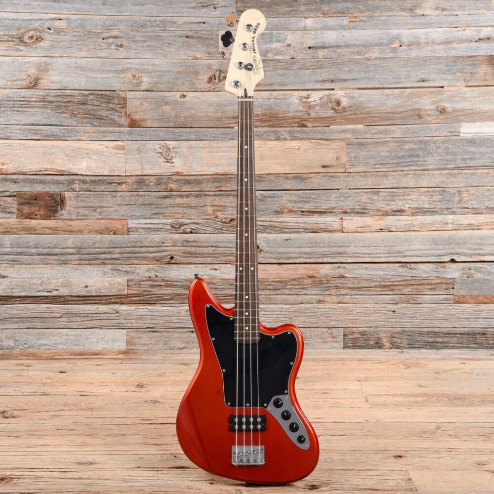 Squier Modified Jaguar Bass Red 2012 - My Store