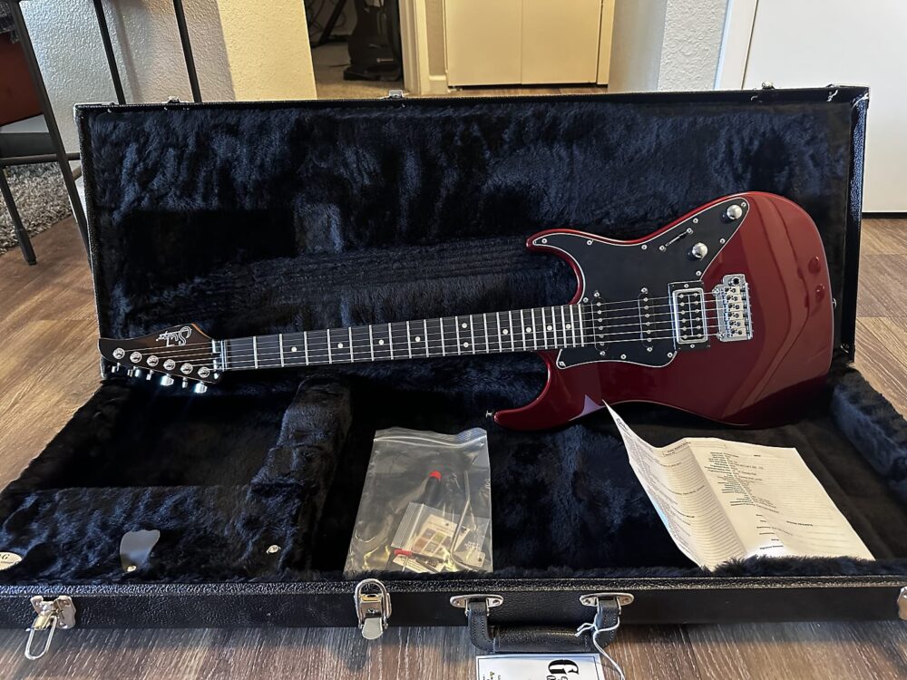 Suhr Pete Thorn Signature Standard HSS 2022 - Present - Garnet Red