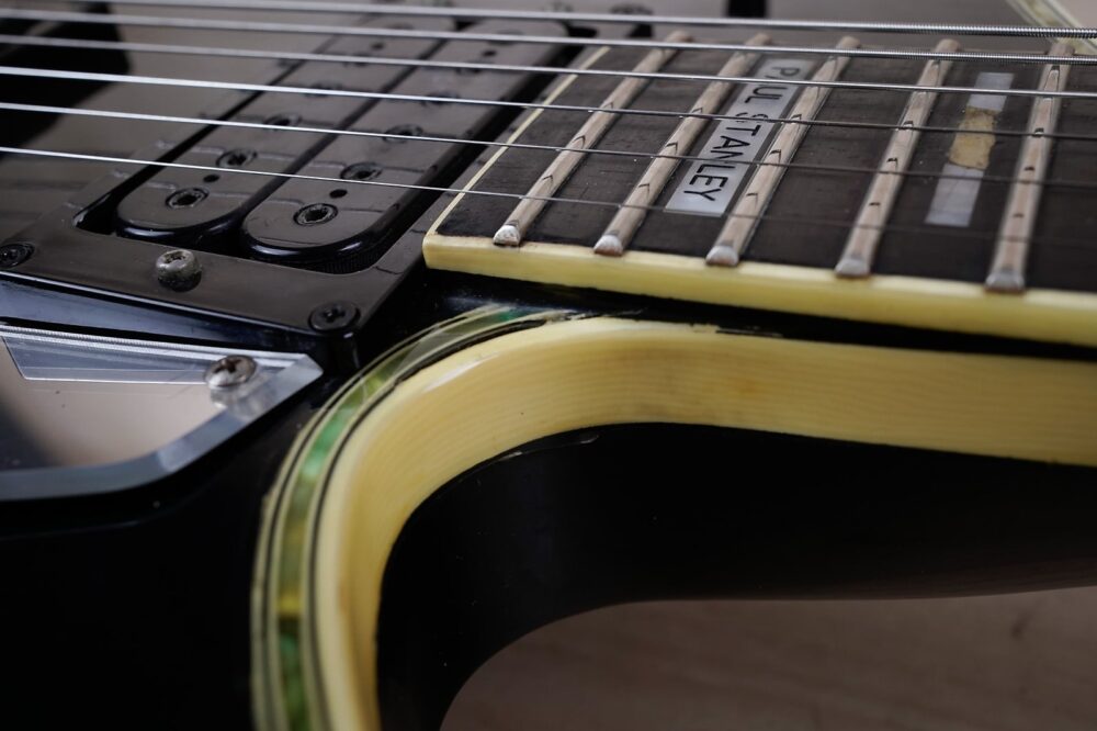 Ibanez PS-10 Paul Stanley Signature Iceman MIJ 1981 Black w/ OHSC