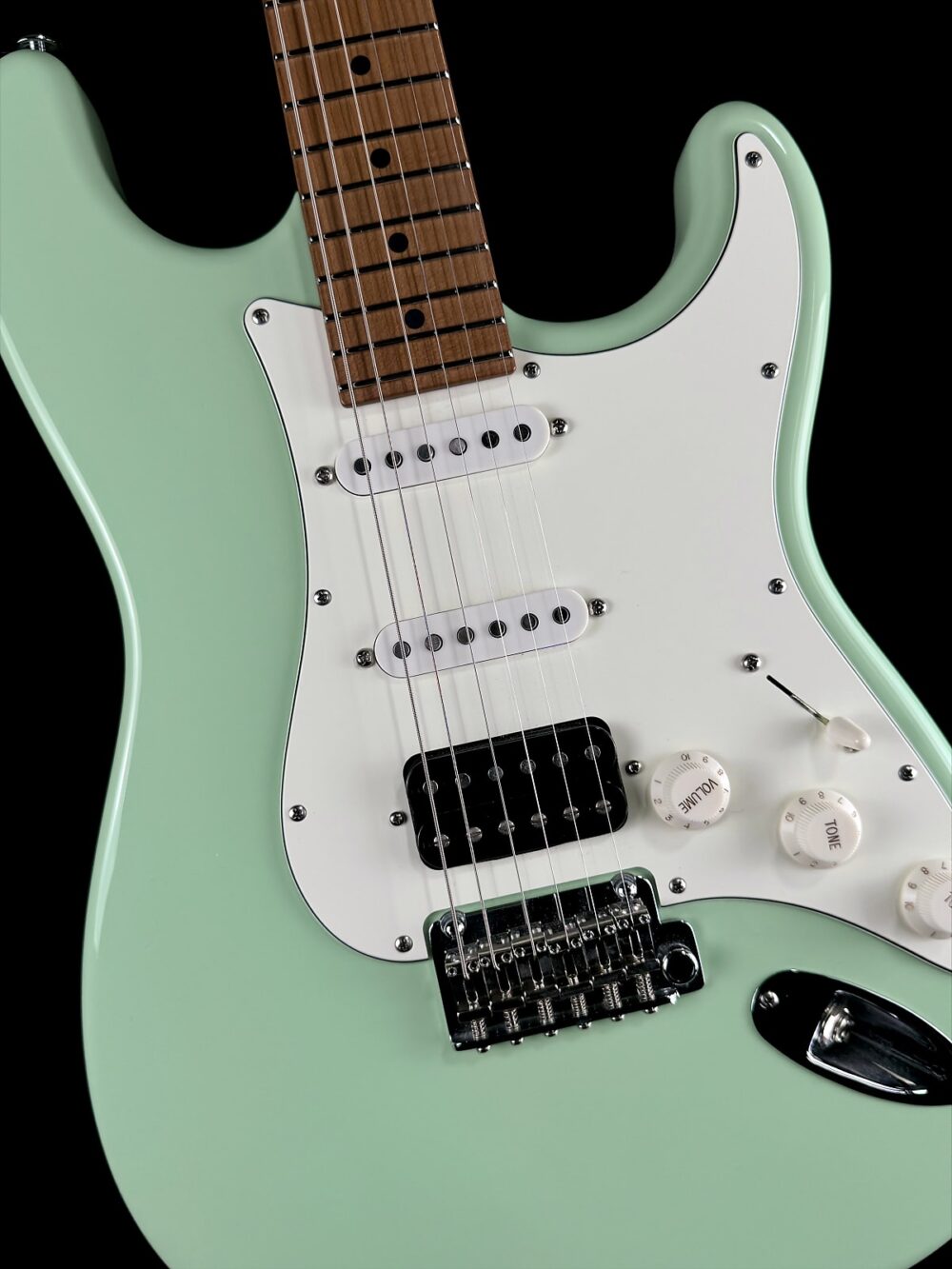 Suhr Classic S HSS - Dealer Select - Surf Green - Roasted Maple - ML Standard/Thornbucker Plus Pickups