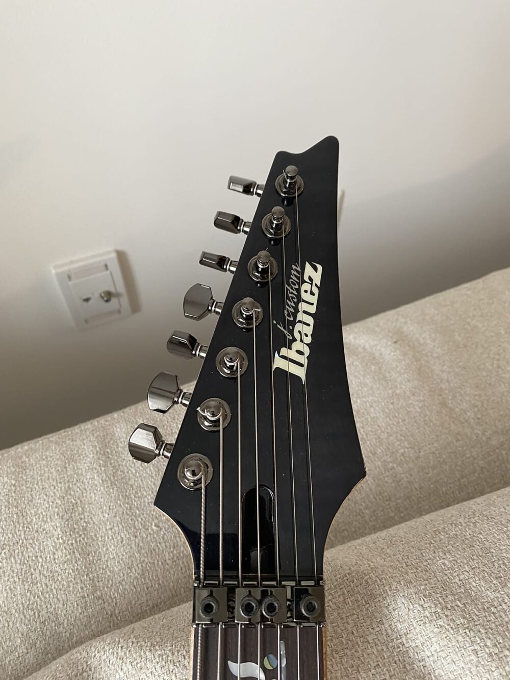 Ibanez RG8527Z-BX J. Custom with Rosewood Fretboard 2010 - 2017 - Black Onyx