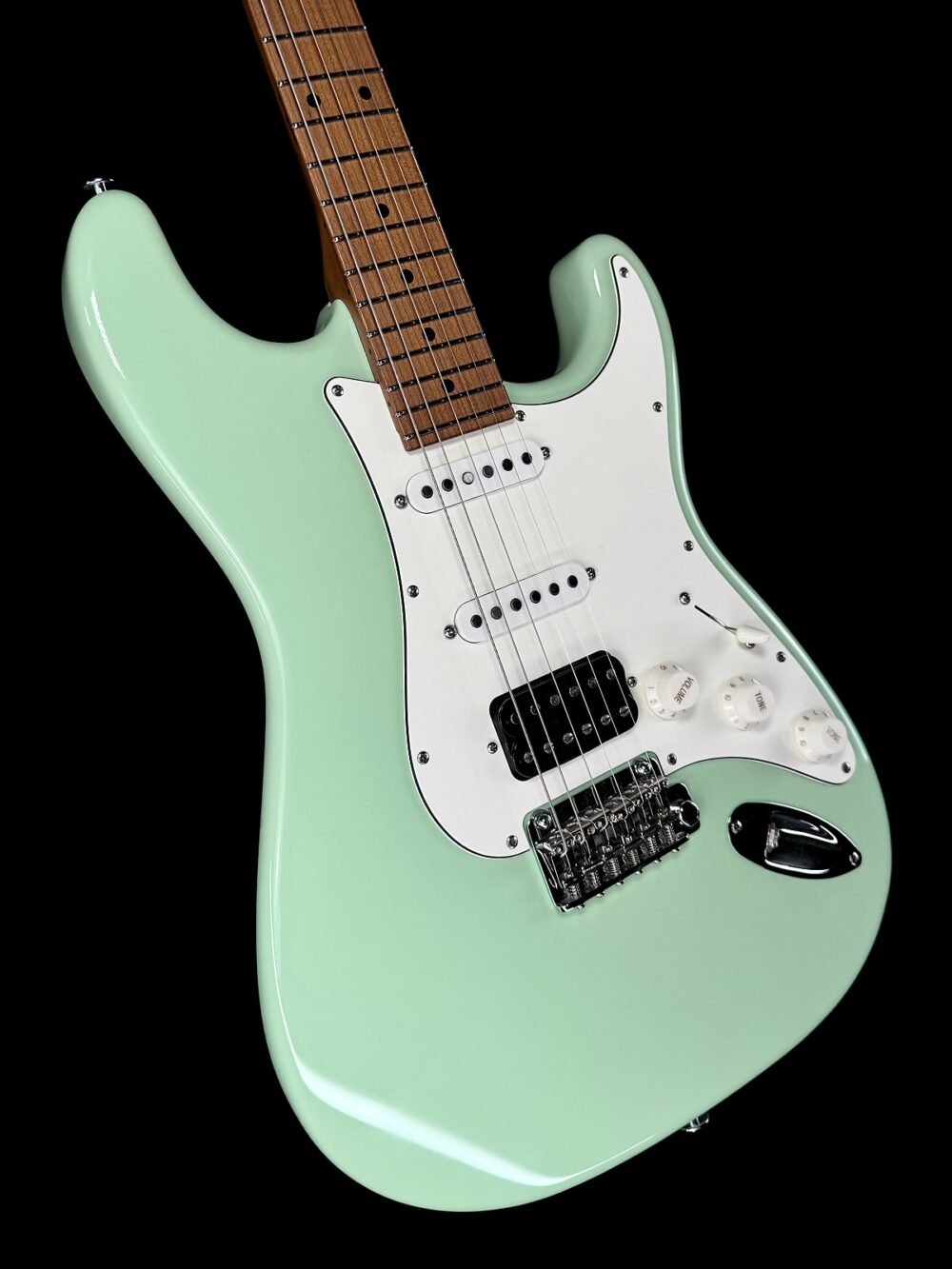 Suhr Classic S HSS - Dealer Select - Surf Green - Roasted Maple - ML Standard/Thornbucker Plus Pickups