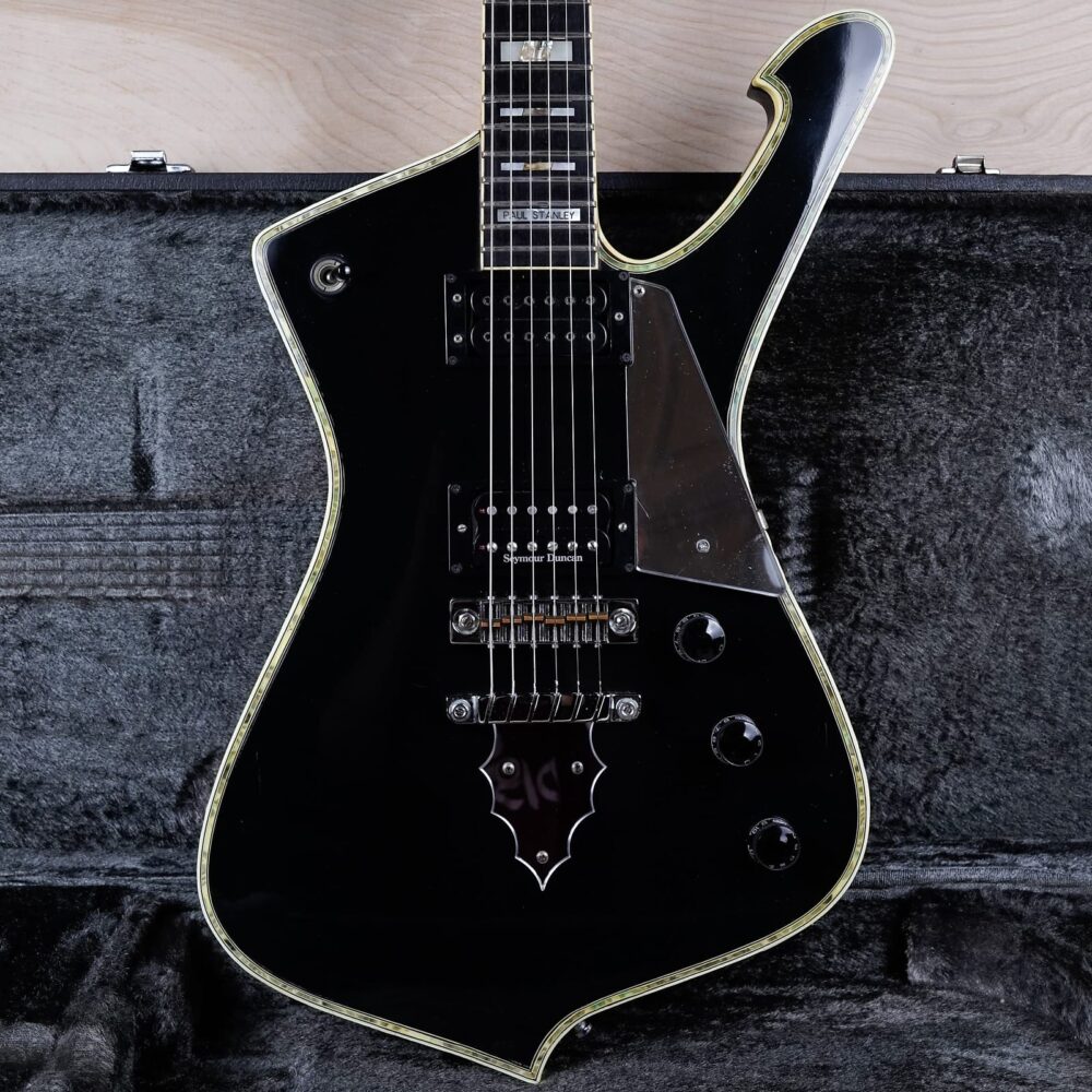 Ibanez PS-10 Paul Stanley Signature Iceman MIJ 1981 Black w/ OHSC
