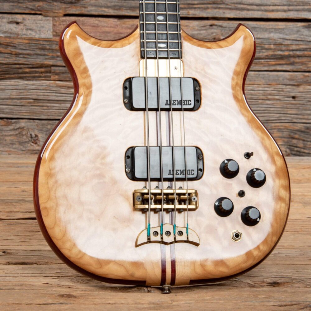Alembic Stanley Clarke Deluxe Short Scale Natural 1988 - My Store