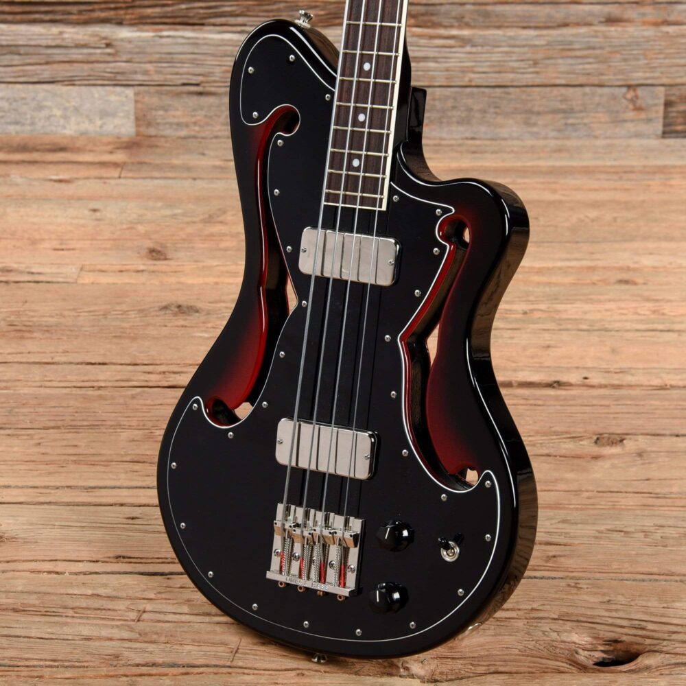 BilT Corvaire Bass Red Burst - My Store