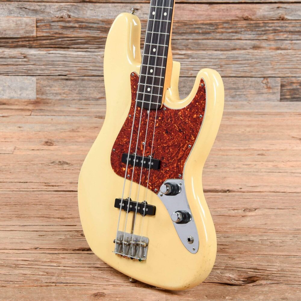 Fender '62 Reissue Jazz Bass Olympic White 1989 - My Store
