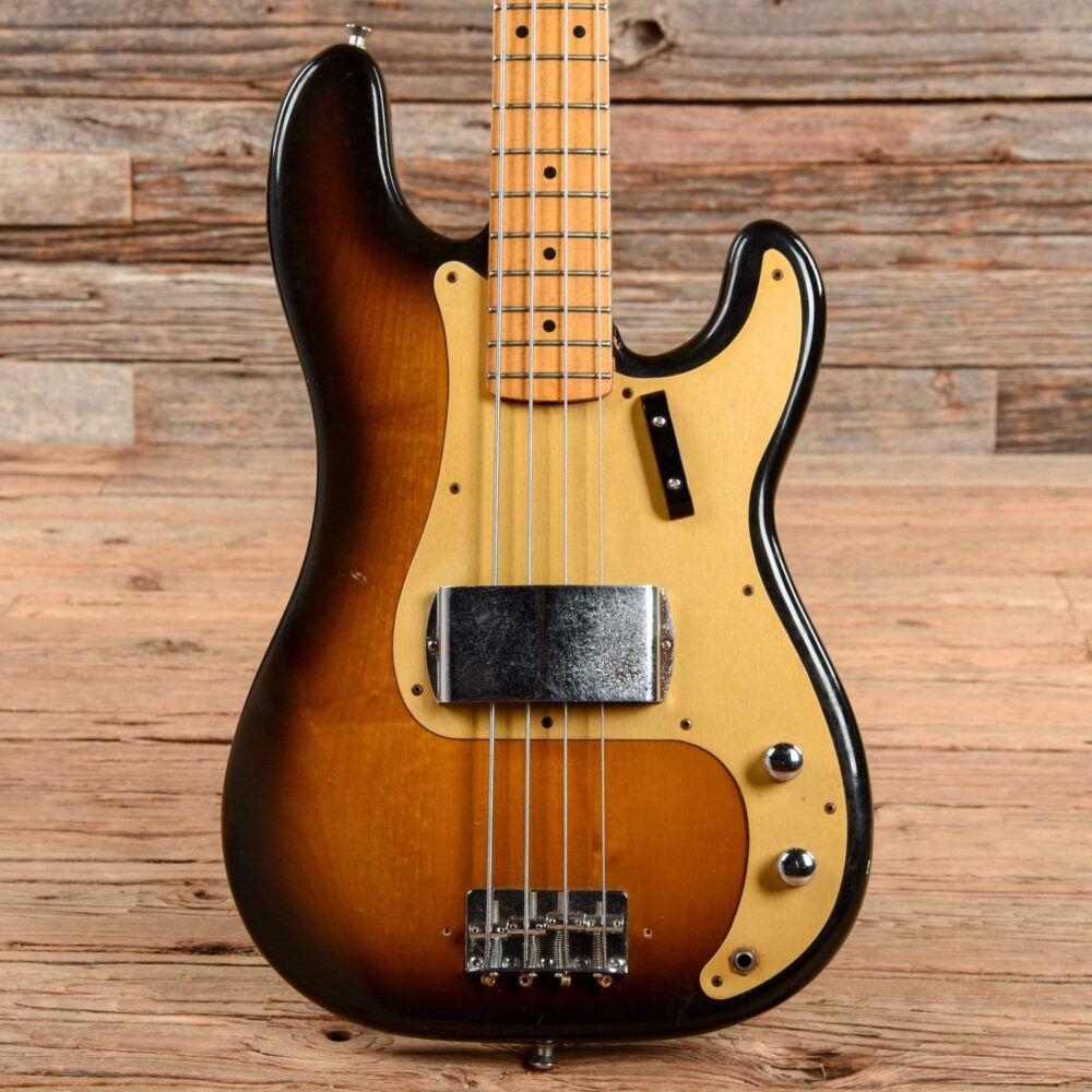 Fender American Vintage '57 Precision Bass Fullerton Reissue Sunburst 1982 - My Store