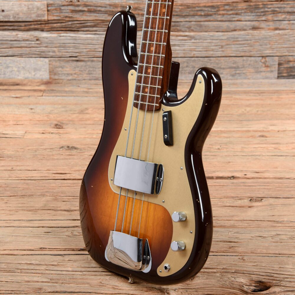 Fender Custom Shop 1957 Precision Bass w/Rosewood Neck Journeyman Relic Wide-Fade Chocolate 2-Color Sunburst 2017 - My Store