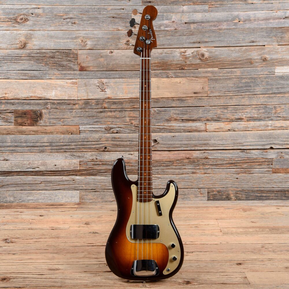 Fender Custom Shop 1957 Precision Bass w/Rosewood Neck Journeyman Relic Wide-Fade Chocolate 2-Color Sunburst 2017 - My Store