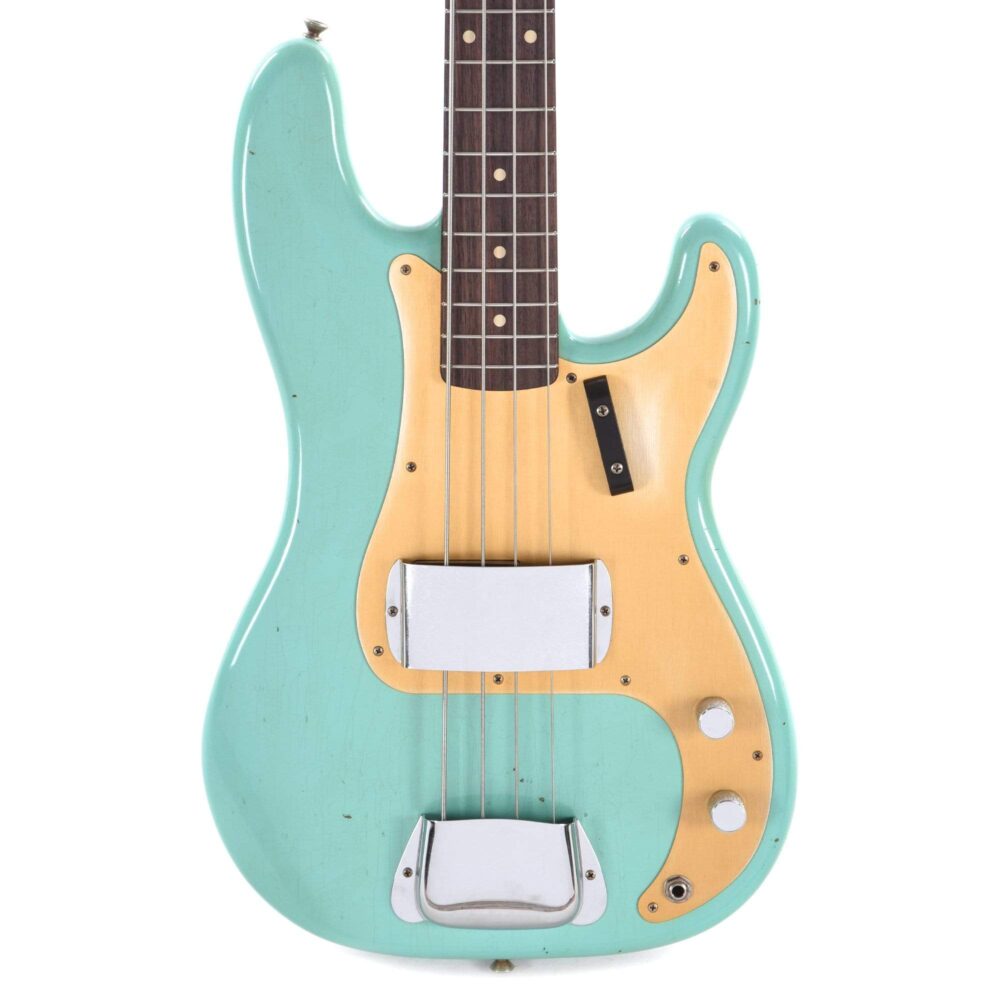 Fender Custom Shop 1959 Precision Bass "CME Spec" Journeyman Relic Faded Aged Sea Foam Green - My Store