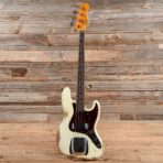 Fender Custom Shop 1961 Jazz Bass Heavy Relic Aged Olympic White 2019 - My Store