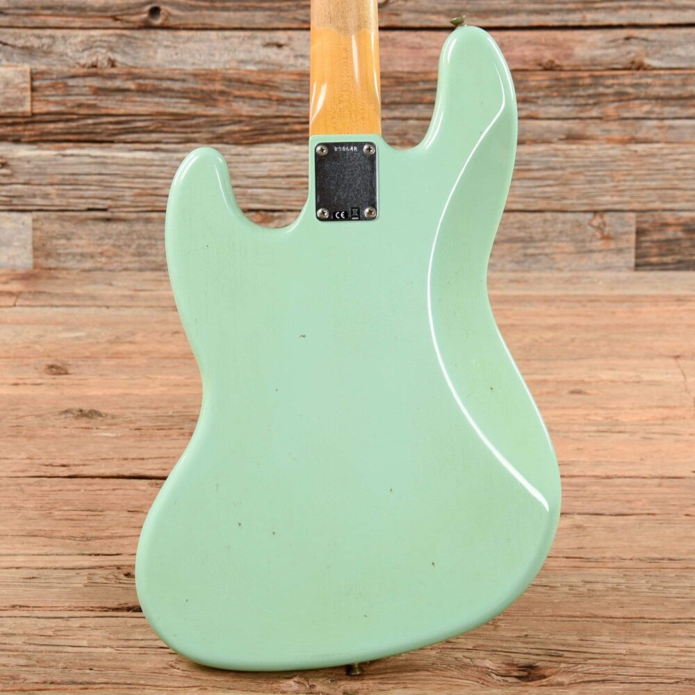 Fender Custom Shop 1962 Jazz Bass Journeyman Relic Aged Surf Green 2017 - My Store