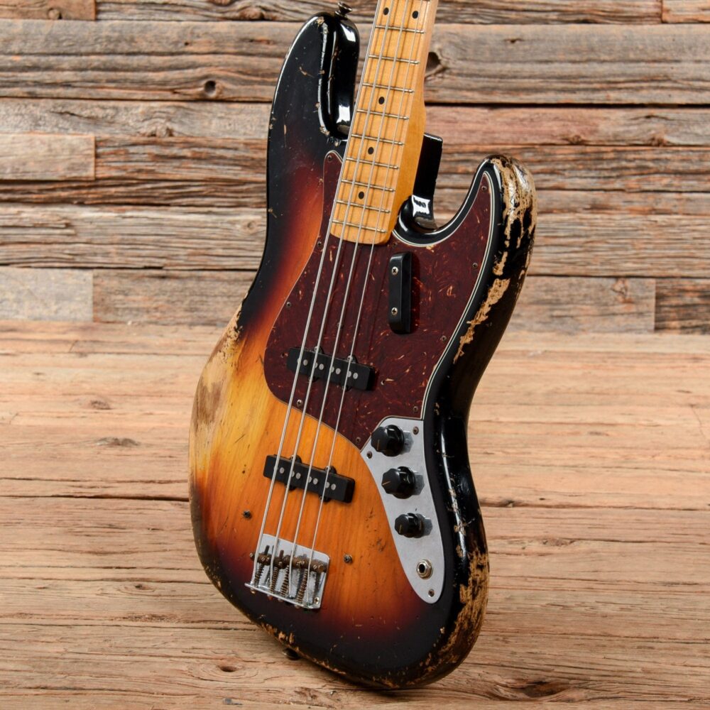 Fender Custom Shop 1964 Jazz Bass Relic Sunburst 2009 - My Store