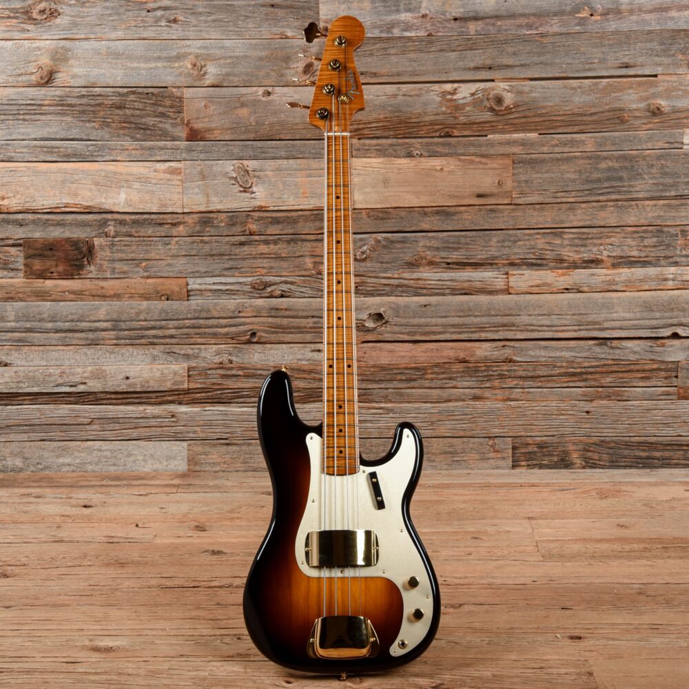 Fender Custom Shop 57 Precision Bass Reissue Ash NOS Wide Fade Chocolate 2-Color Sunburst 2022 - My Store