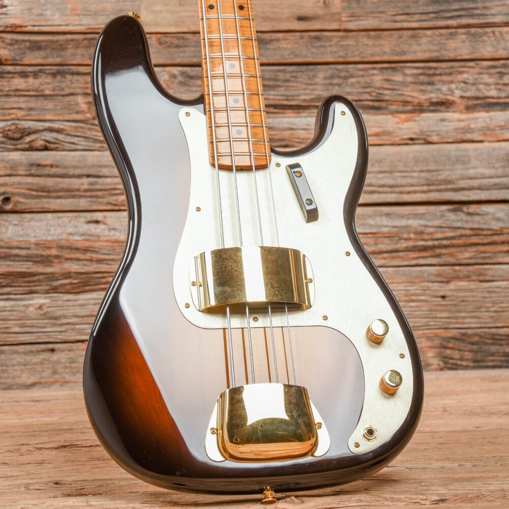Fender Custom Shop 57 Precision Bass Reissue Ash NOS Wide Fade Chocolate 2-Color Sunburst 2022 - My Store