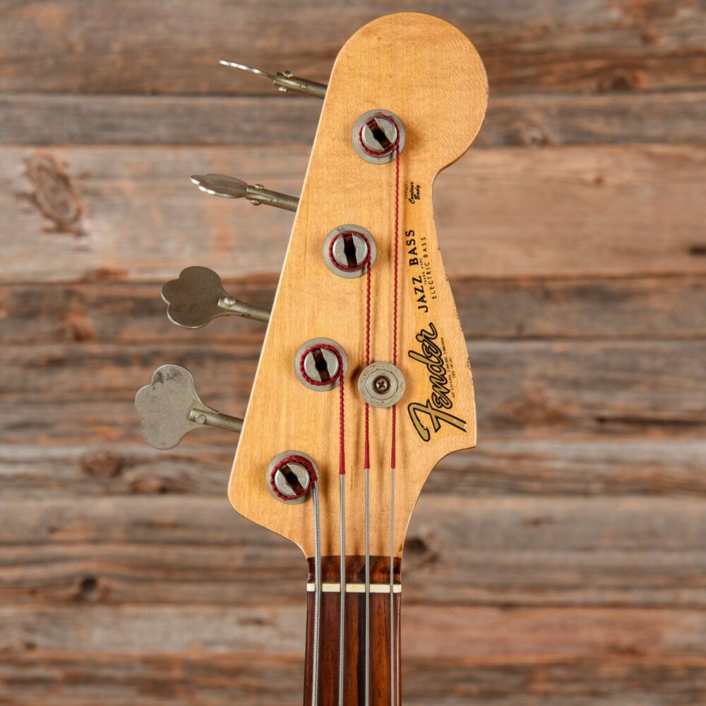Fender Custom Shop Jaco Pastorius Tribute Jazz Bass Relic Sunburst 2005 - My Store
