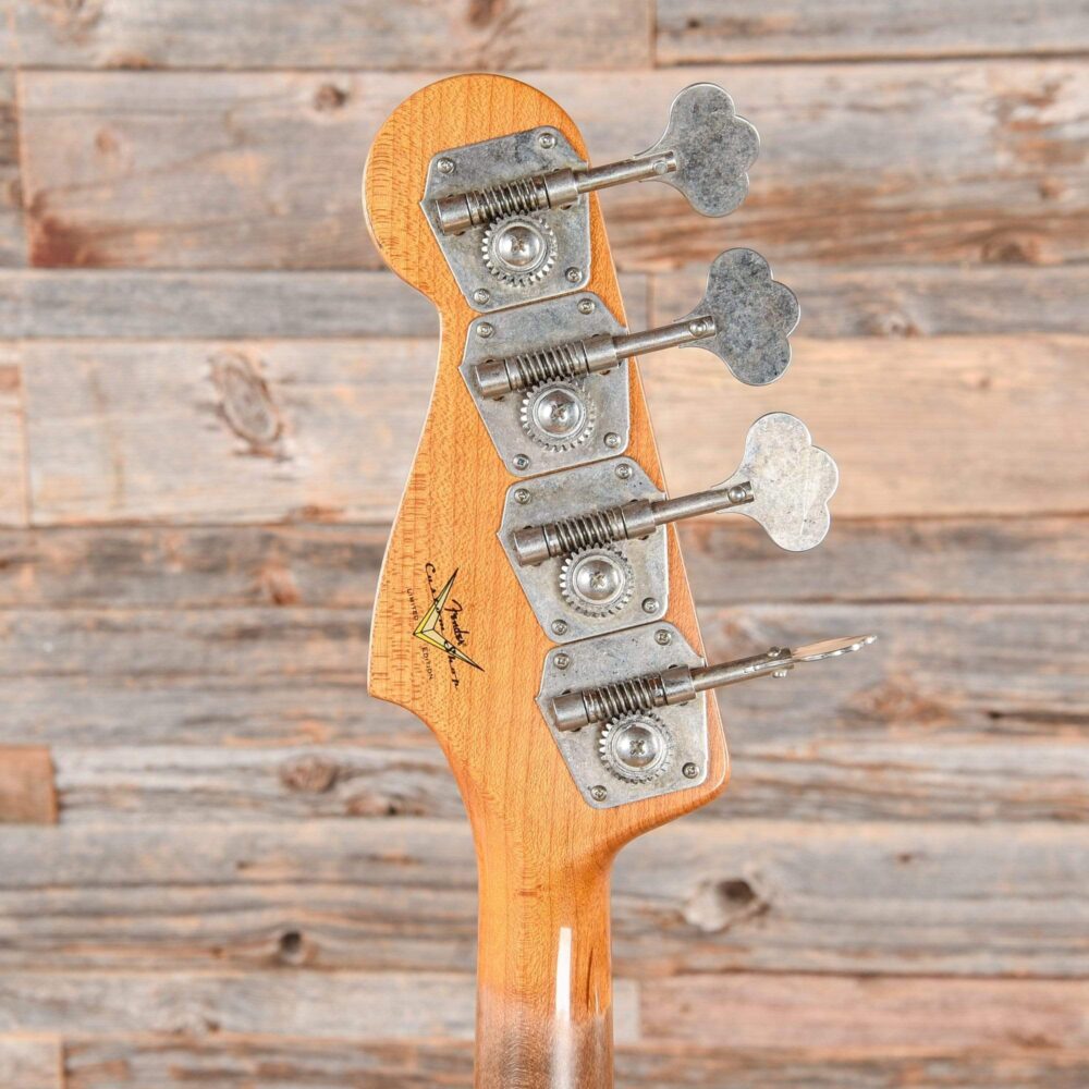 Fender Custom Shop Limited 1960 Jazz Bass Relice w/Roasted Maple Neck Olympic White 2017 - My Store